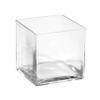 TIED RIBBONS Glass Vase for Flowers and Plants Living Room Home Dcor Table Centerpiece Wall Shelf Home Decoration (7.6 Cm, Without Flowers) view 4