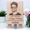 GFTBX Personalized Engraved Wooden Frame For Brother with Photo and Message (5x4 Inches, Wood), Tabletop Rectangular view 3