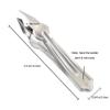 ADICTUM 1PCs Stainless Steel Pineapple Eye Remover Tool - Eye Peeler, Practical Seed Remover Clip Slicer Clip Fruit Kitchen Tool view 2