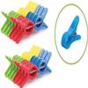 Bliss Plastic Clothes Hanging Clips/Cloth Clips/Cloth Pins/Clothes Pegs - Multi Purpose Non Slip Heavy Cloth Drying Clips (Set of 20) 2 Dozen view 1